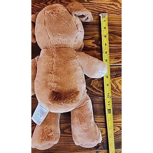 Build A Bear Workshop BABW 15" Brown Dog Chocolate Chunk pup 2017 Plush - Picture 5 of 12